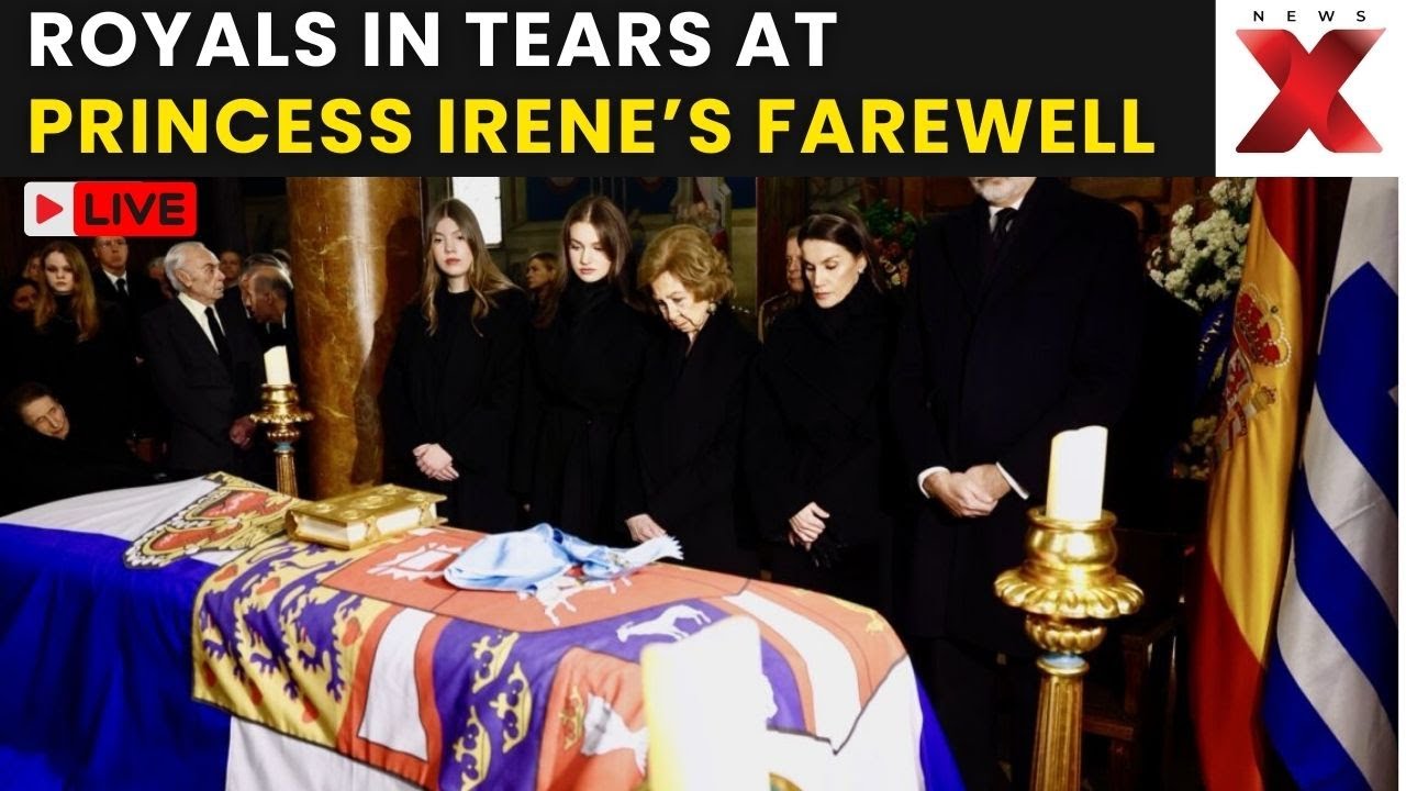 Princess Irene Funeral LIVE: Royals in Tears at Princess Irene’s Farewell | NewsX