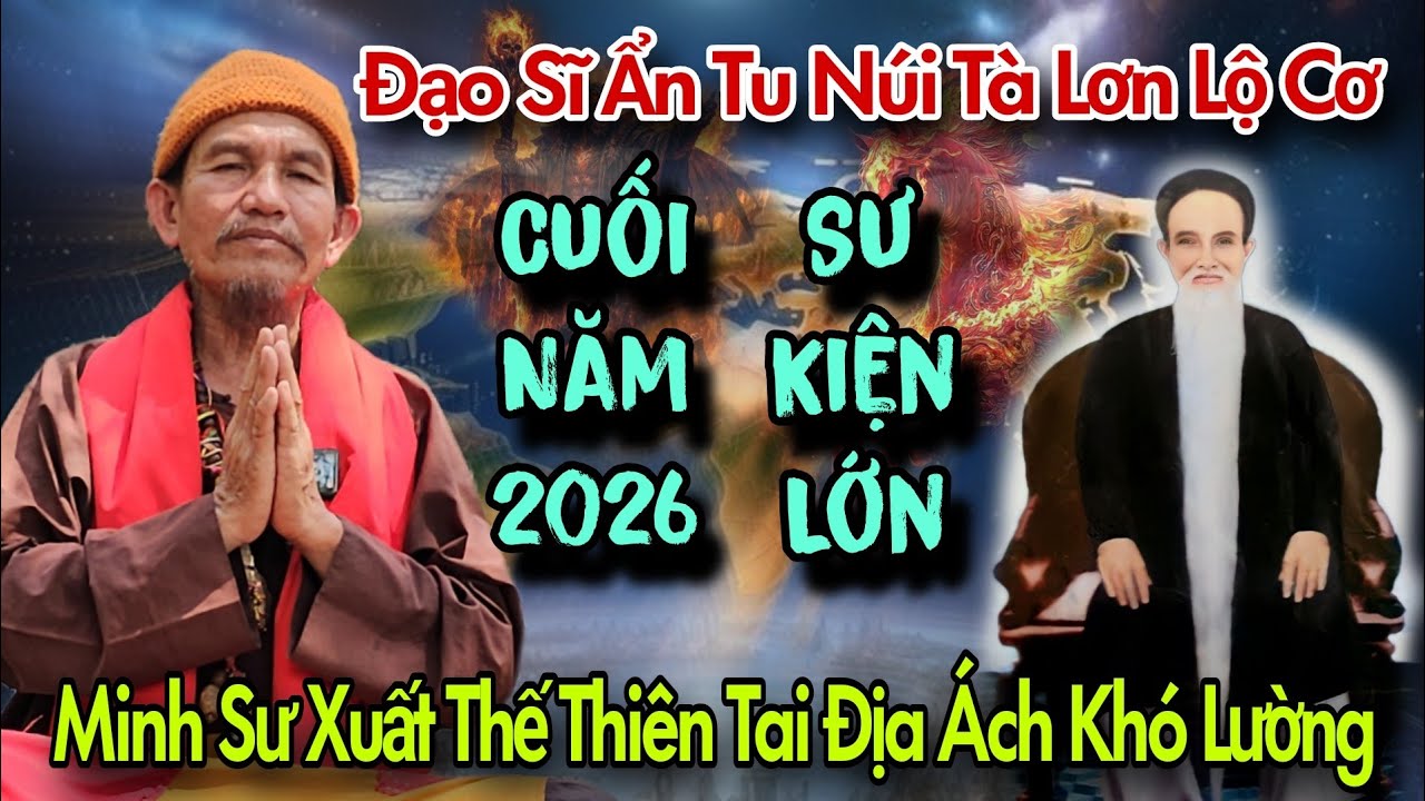 Đạo Sĩ Tà Lơn Dự Báo Cơ Bính Ngọ Cuối Niên Minh Sư Xuất Thế Nạn Tai Khó Thoát Nge Rợn Người
