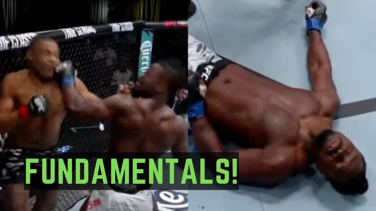 Cesar Almeida knocked out Abdul Razak Alhassan with fundamental skills