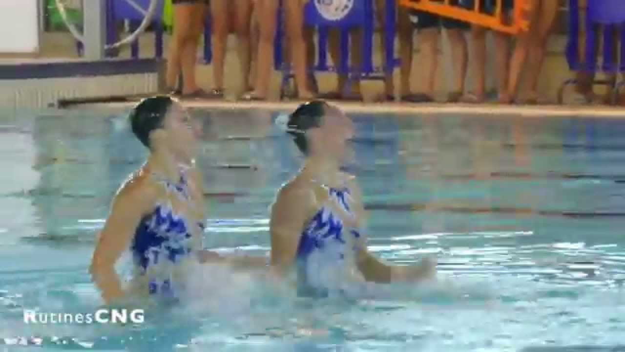 CESP Estiu 2015 Duet Inf  CNG Natalia Abril  Medalla PLATA 2ª psc 2ª claf *74 5334