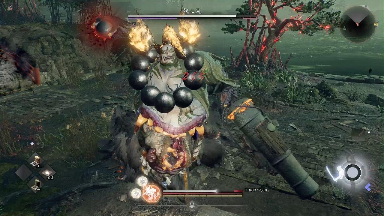 仁王３　執心鬼　執心鬼撃破　初達成