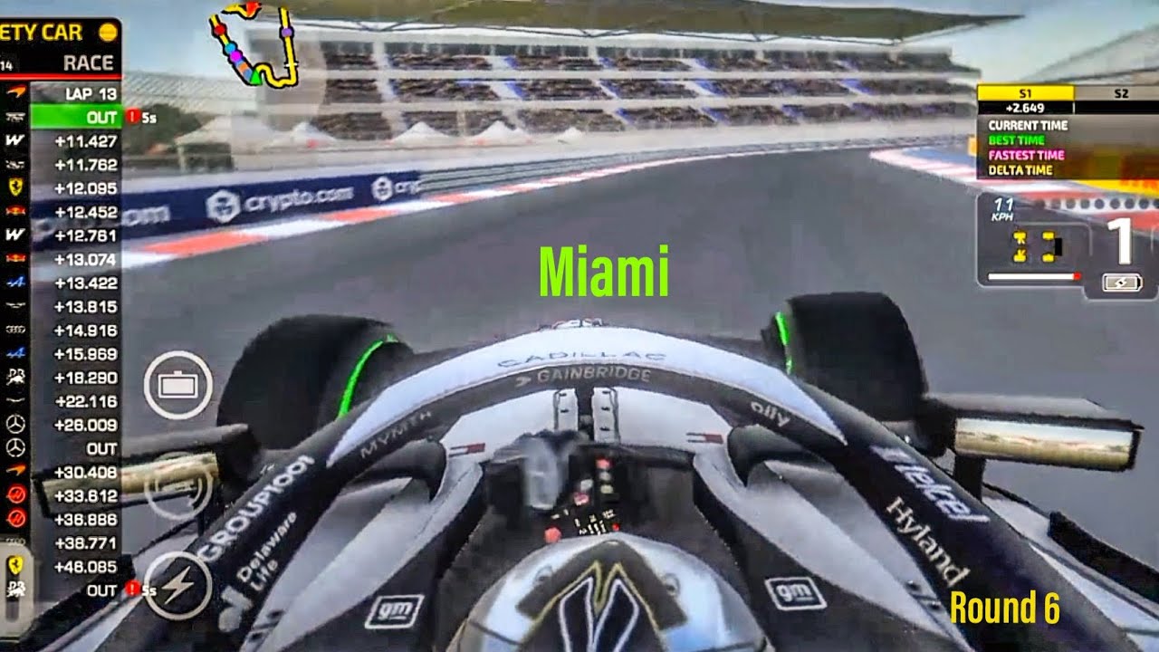 Monoposto 2026 Season 2 Round 6 Miami 🇺🇸 Huge Crash Send Us Off Againnn,Norris Wins #monoposto #f1  
