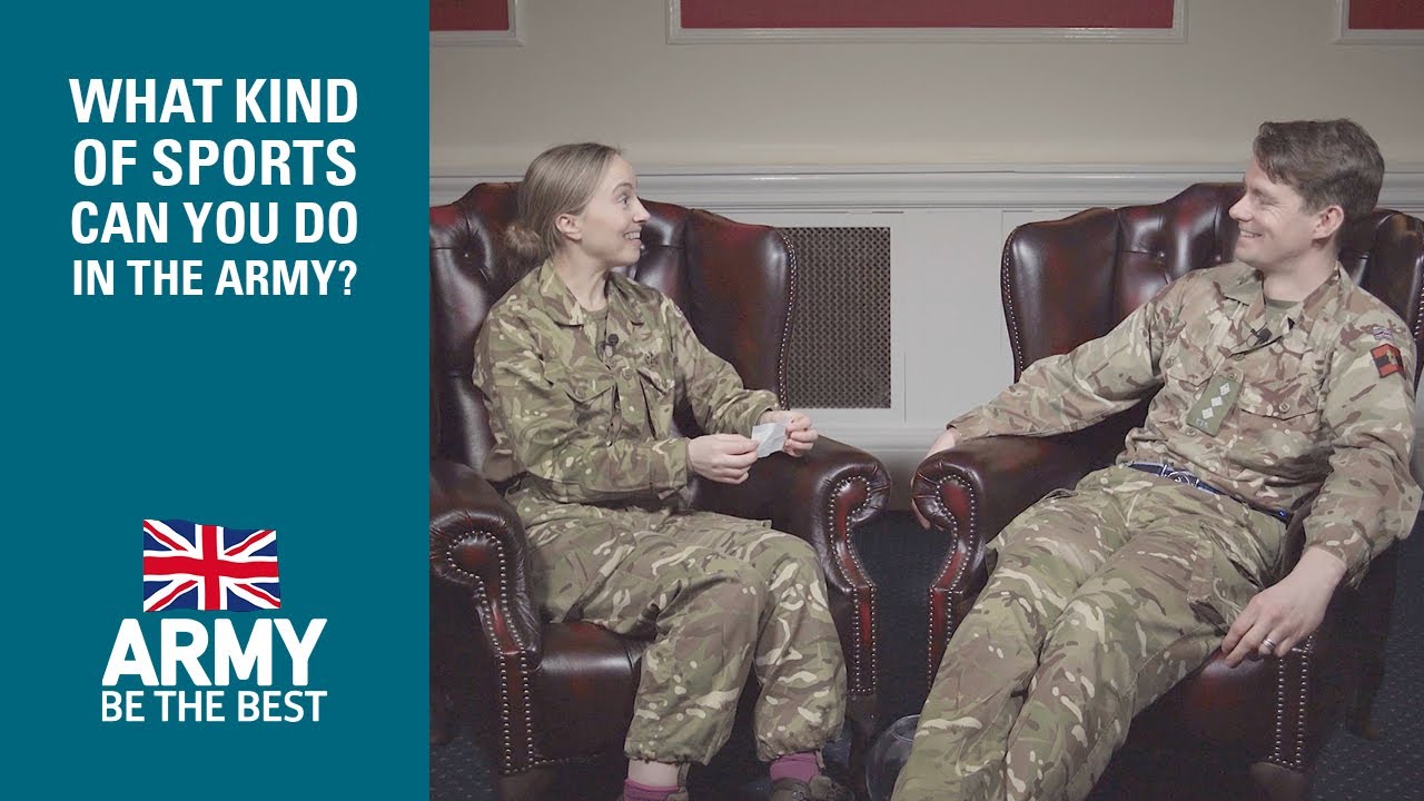 Myth Busting:Army Edition - What kind of sports can you do in the Army?