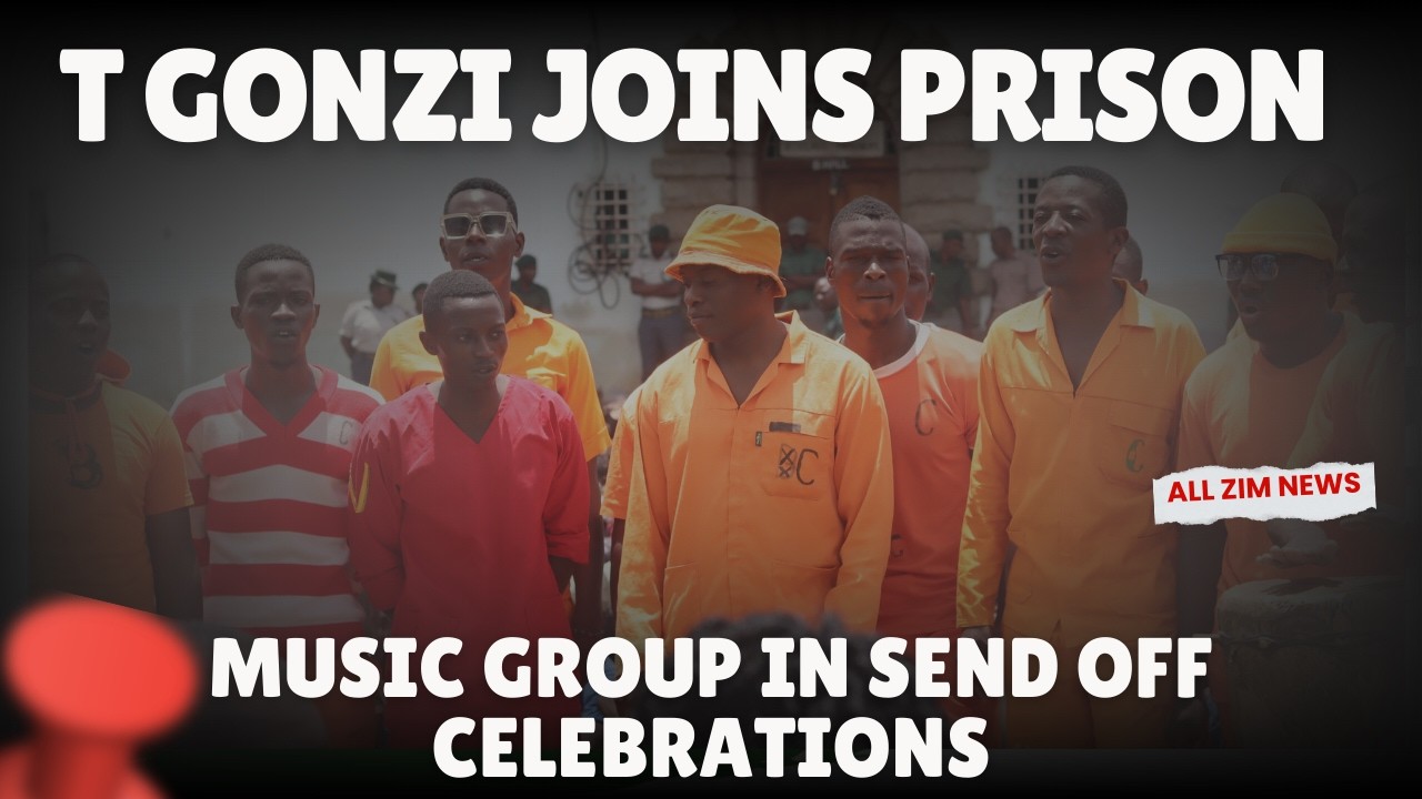 T.Gonzi joins Harare Prison Music in send off celebrations the 484 inmates Presidential Amnesty