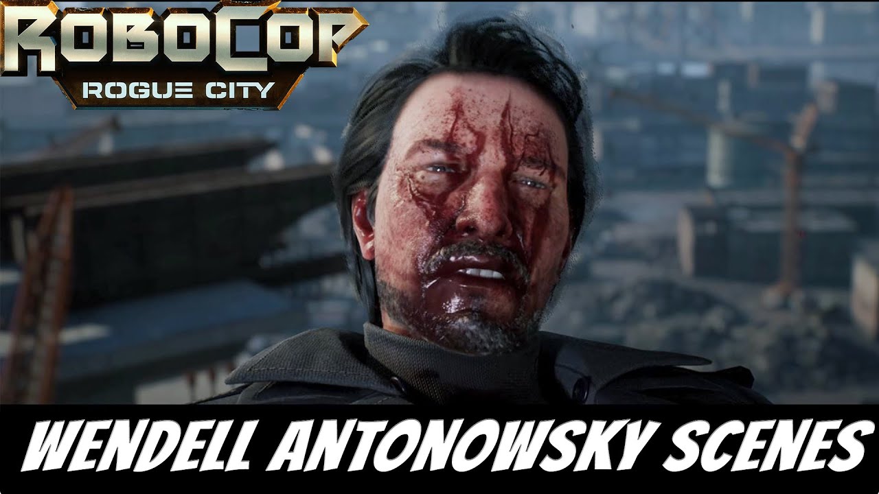 All Wendell Antonowsky (The New Guy) Scenes  | Robocop Rogue City