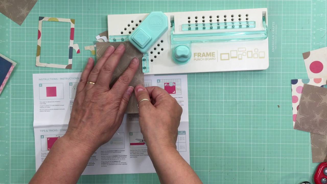 We R Memory Keepers: Frame Punch Board