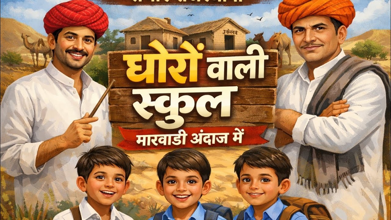 धोरों वाली स्कूल 🤣||मारवाड़ी कॉमेडी||SAMIR RAJASTHANI ||