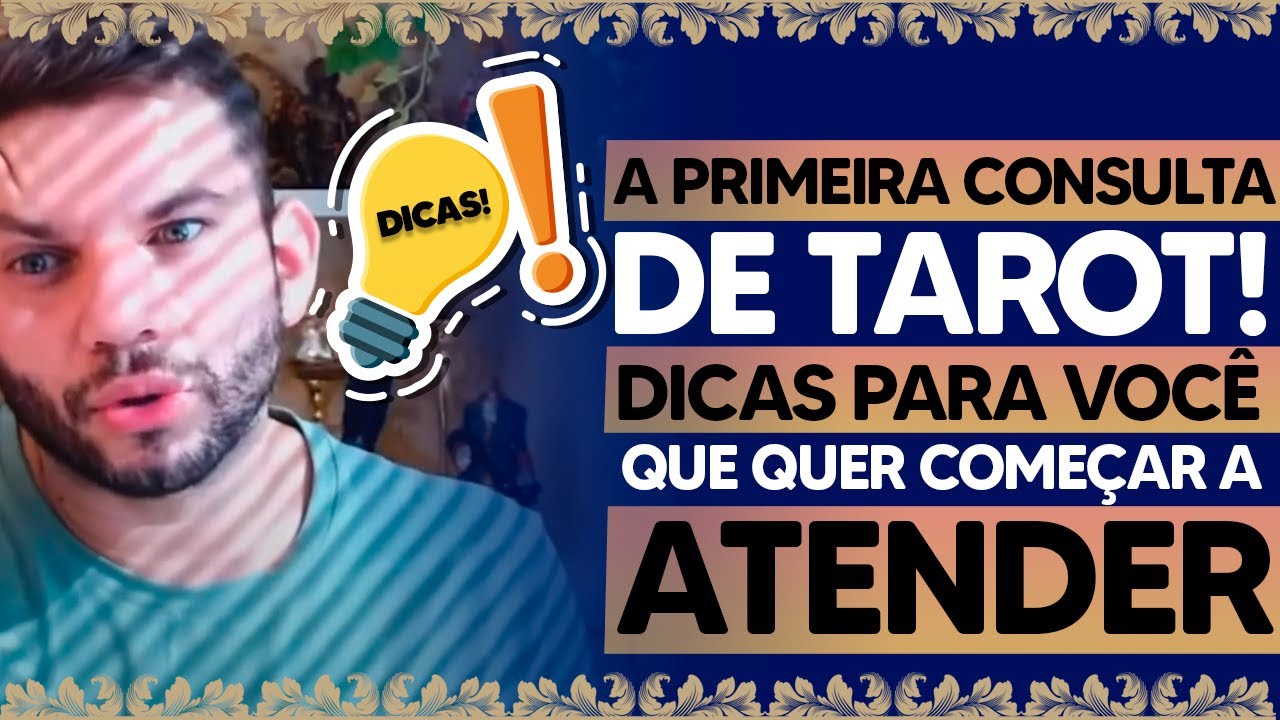 A PRIMEIRA CONSULTA DE TAROT! Dicas para VOCÊ que quer começar a atender!