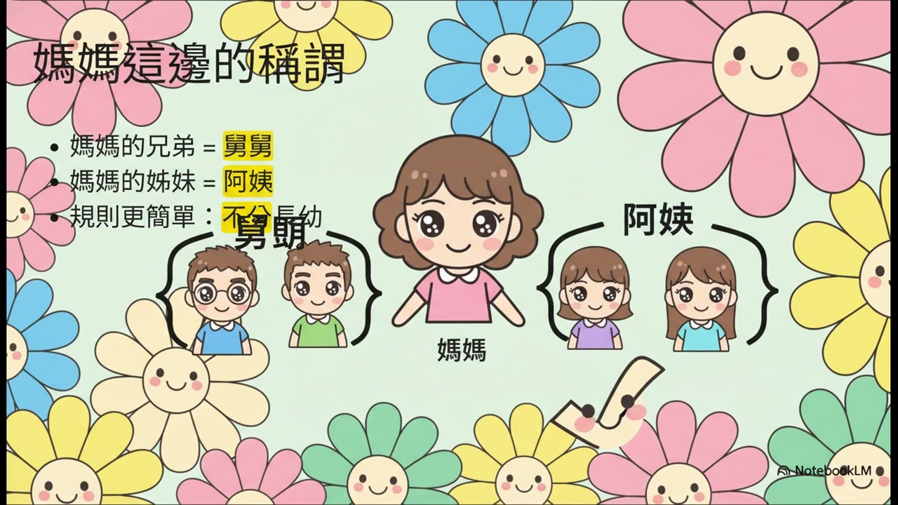 親戚稱呼大全｜過年不再叫錯人！5分鐘破解「稱謂迷宮」