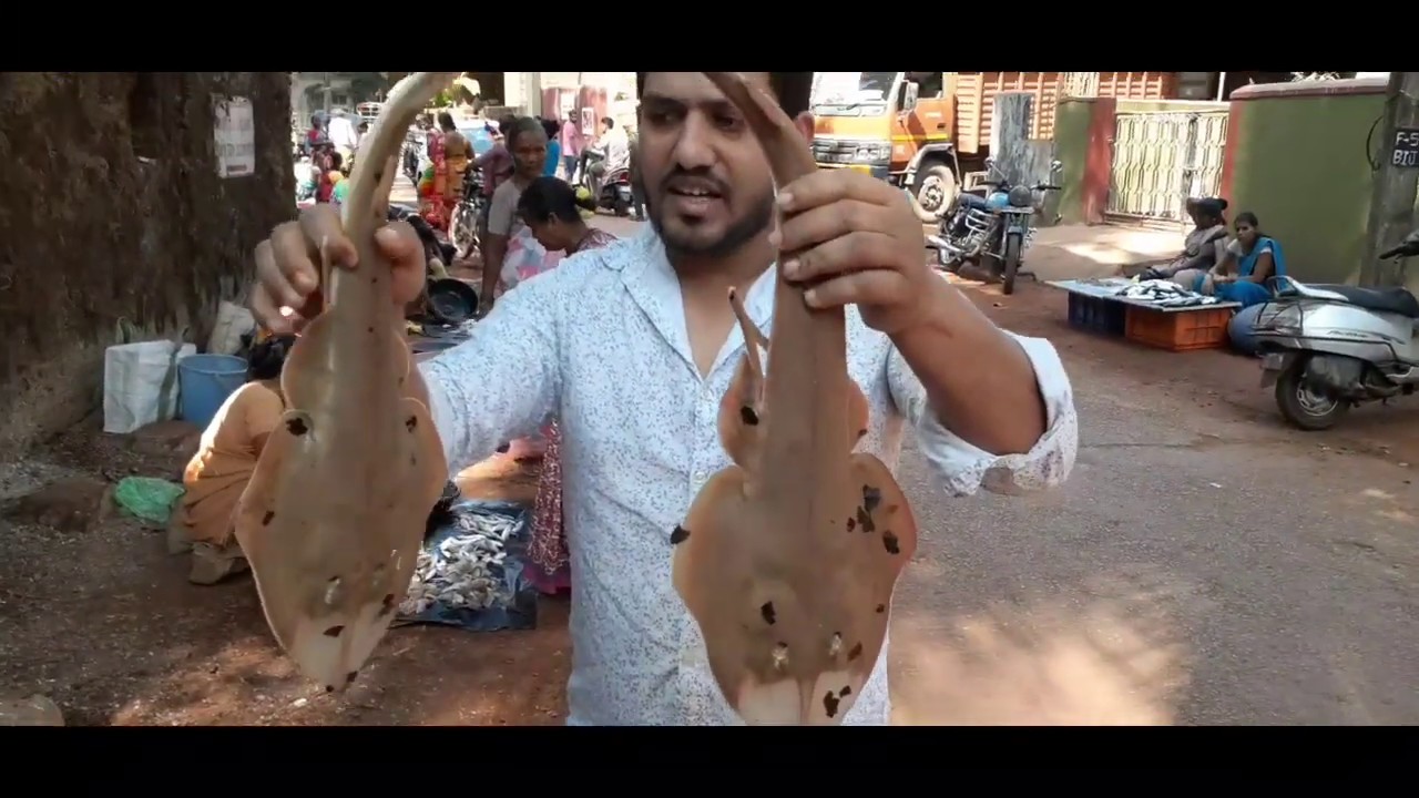 Village fish market!! Near Goa Gokarna beach//2020