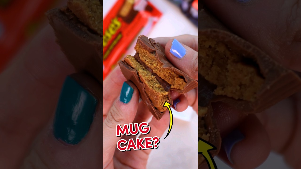Will Reese's PEANUT BUTTER CUPS work as a MUG CAKE?