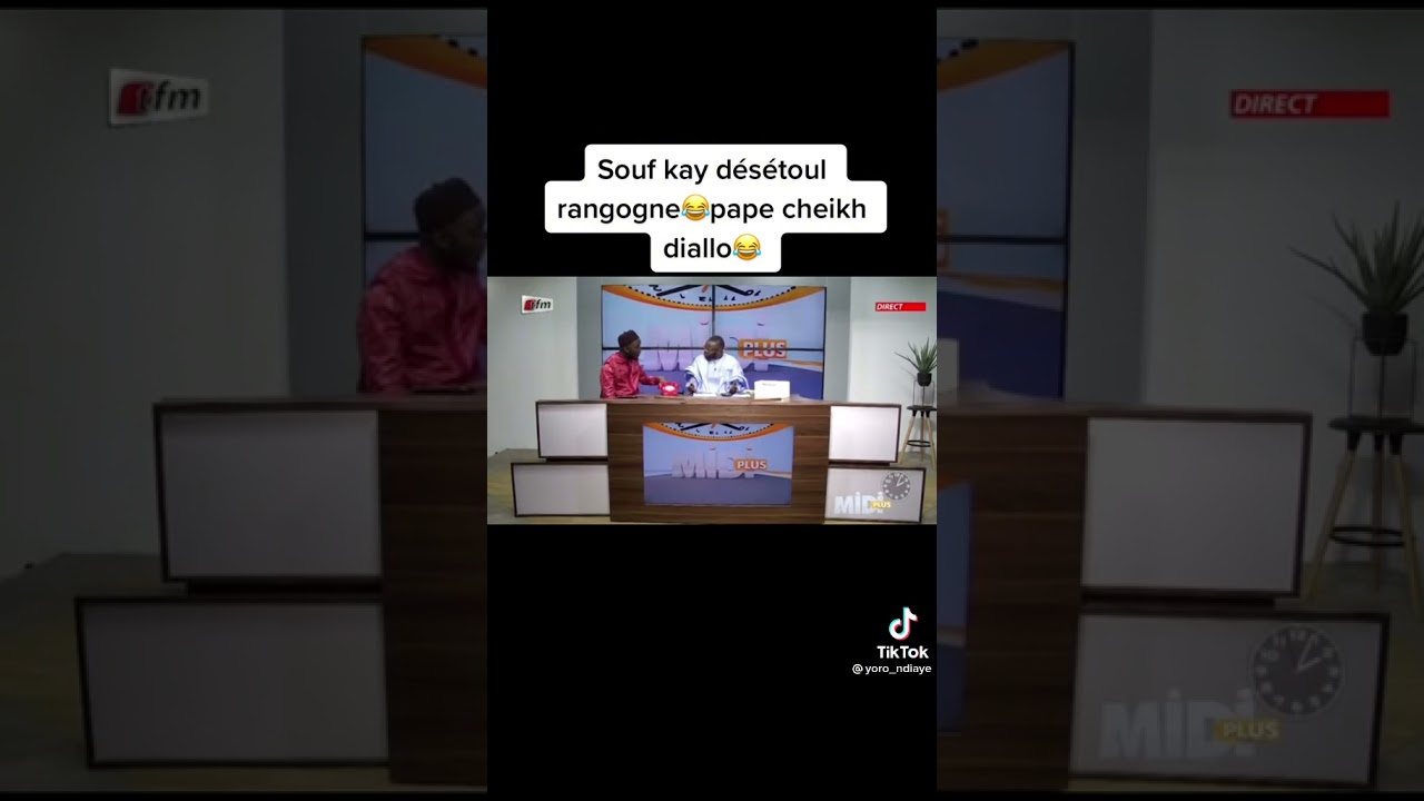 pape cheikh diallo ak oustaz modou fall sangou séte 🤣🤣🤣