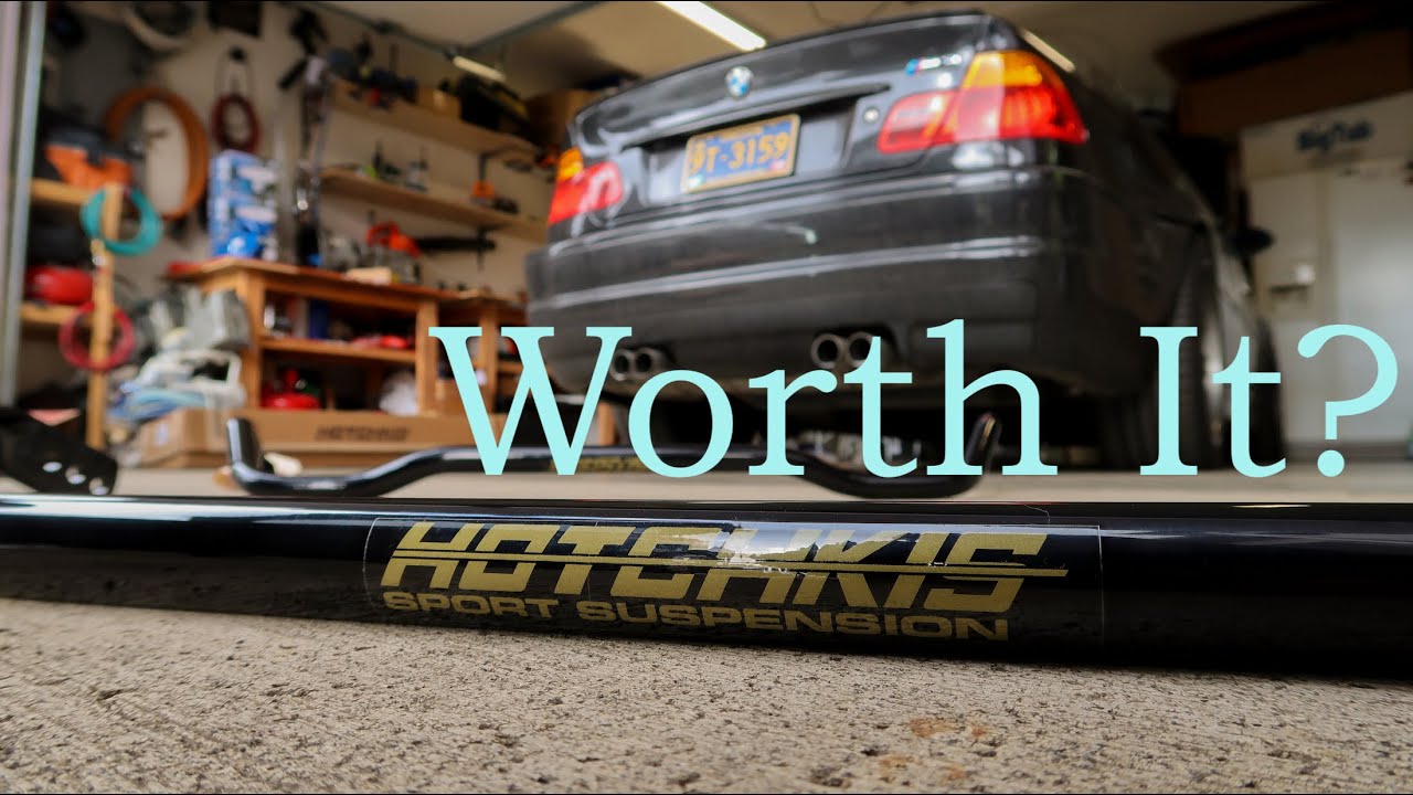 How To Install Hotchkis Sport Sway Bars on a BMW E46 M3