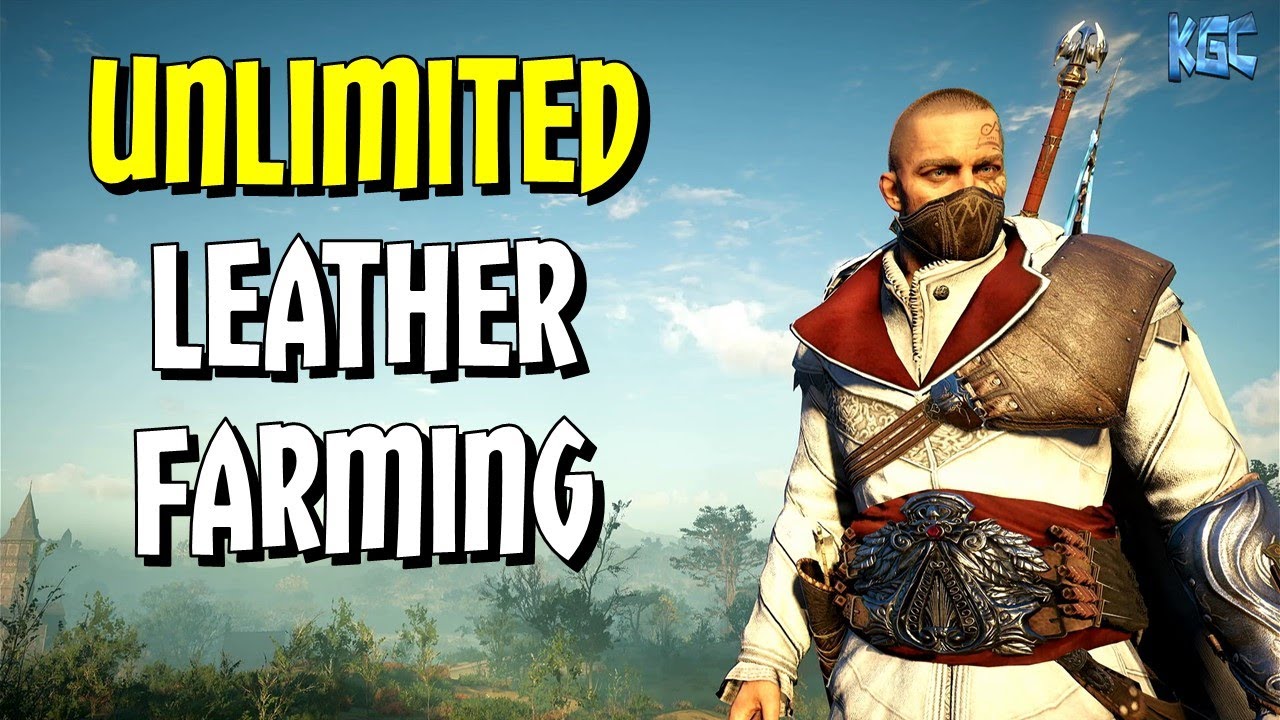 AC Valhalla 1.6.0 - Where to find Unlimited LEATHER FARMING - Still Working.