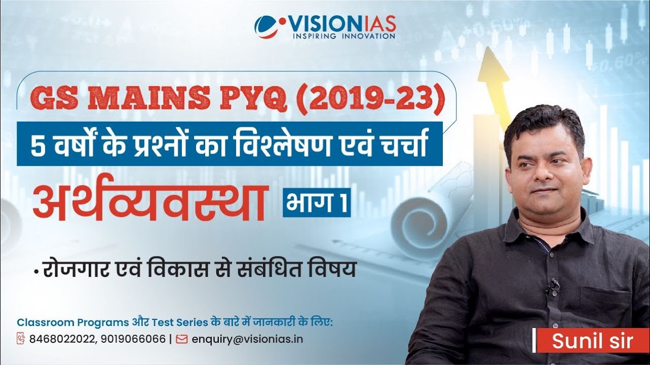 अर्थव्यवस्था | Economy Part 1 | 5 years PYQ discussion | UPSC Mains 2024