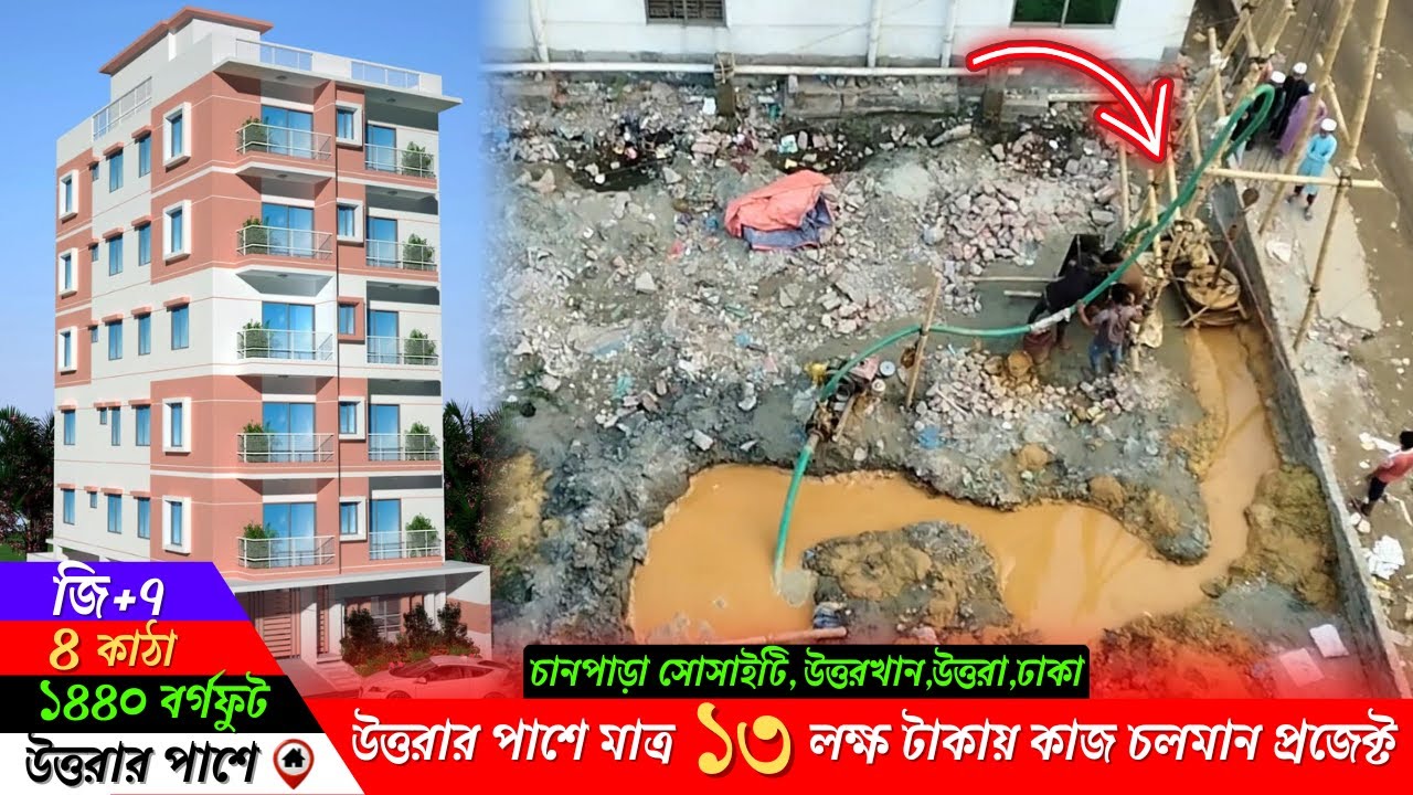 মাত্র ১৩ লক্ষ টাকায় কাজ চলমান প্রজেক্টের জমির শেয়ার। আবাসিক সোসাইটি, নিরিবিলি পরিবেশে।