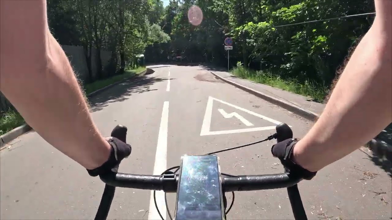 Шикарный гревел веломаршрут для новичков в пределах Москвы Покровское-Стрешнево-Тушино-Речной вокзал