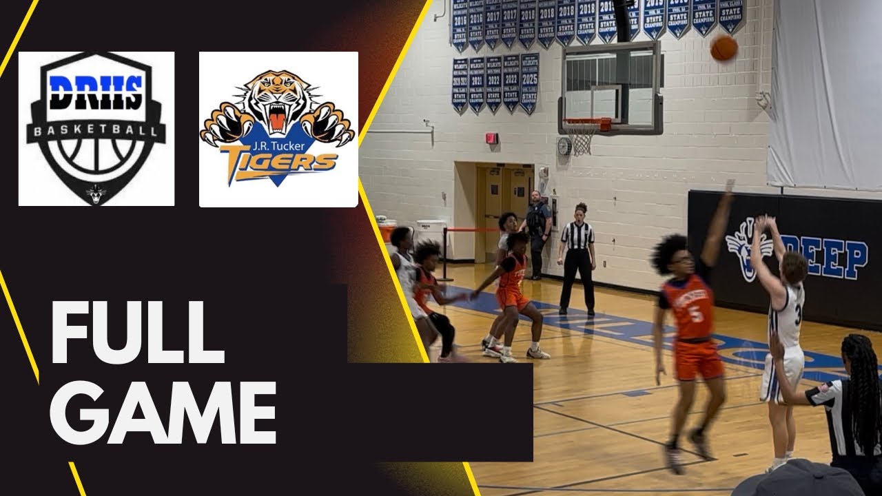 Deep Run High School vs. JR Tucker varsity boys basketball game