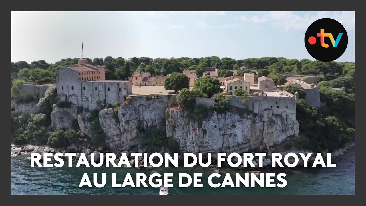 Rénovation XXL du fort Royal de l'île Sainte-Marguerite au large de Cannes