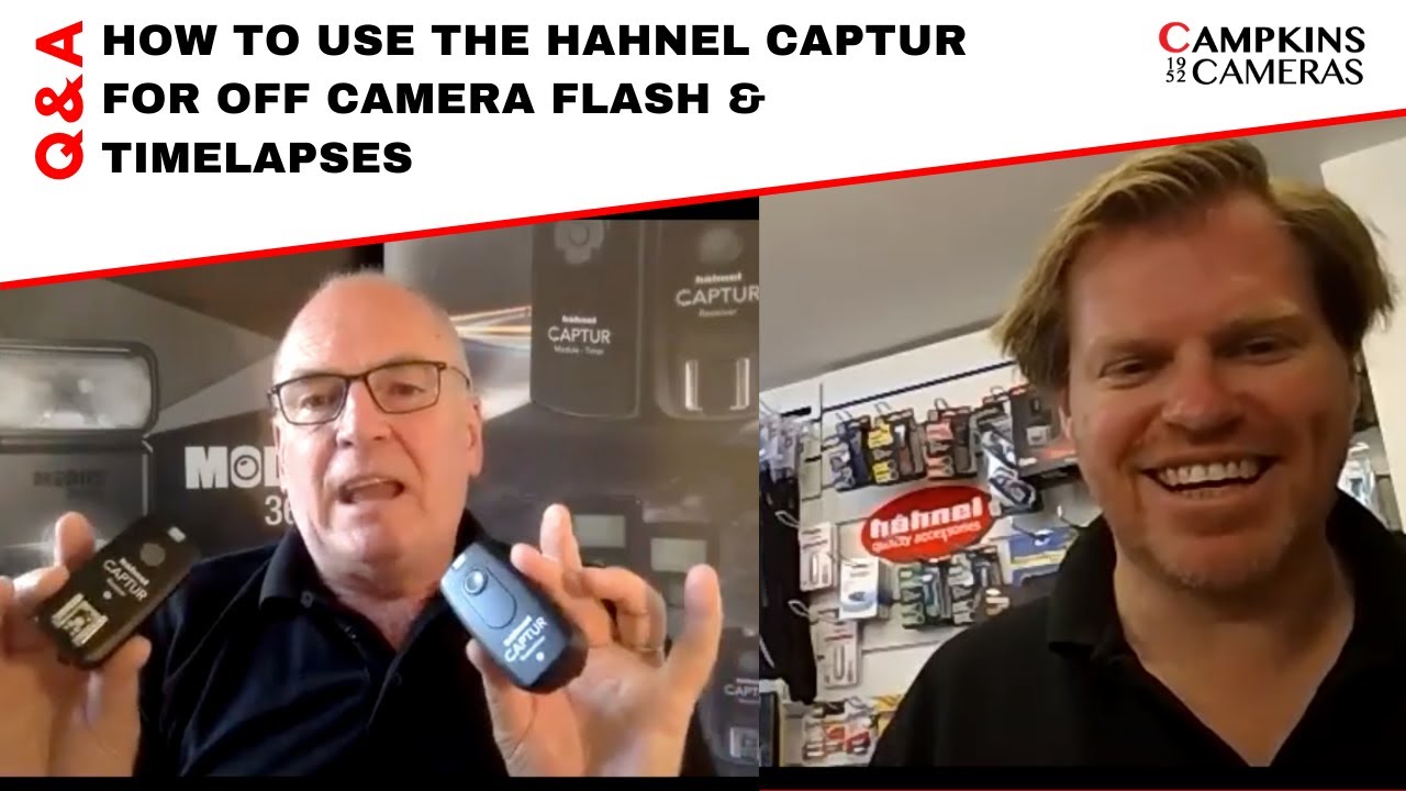Campkins Chat: How to use the Hahnel Captur for off-camera flash & time-lapses.