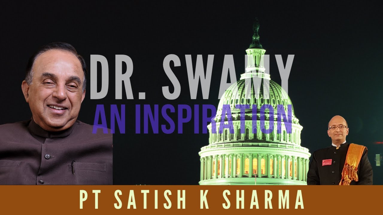 Pt Satish K Sharma shares insights on his interactions with Dr. Swamy and his fight for the truth