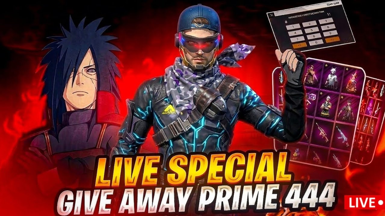 🔴 50,000 DIOMONDS GIVEAWAY BY PRIME444 ENJOY WITH US COME AND JOIN 🩵🫶