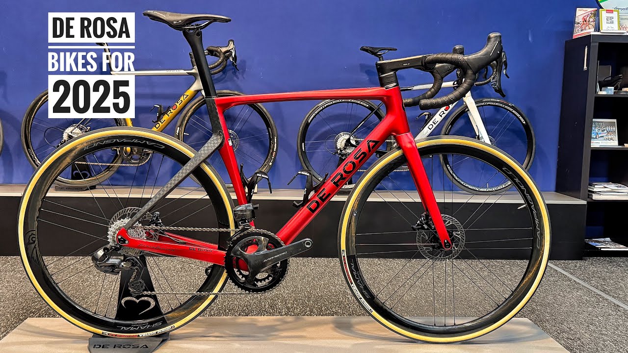 DE ROSA Bikes на 2025 год новые модели: Pininfarina 70, Idol, Merak, 838 и Spider Gravel