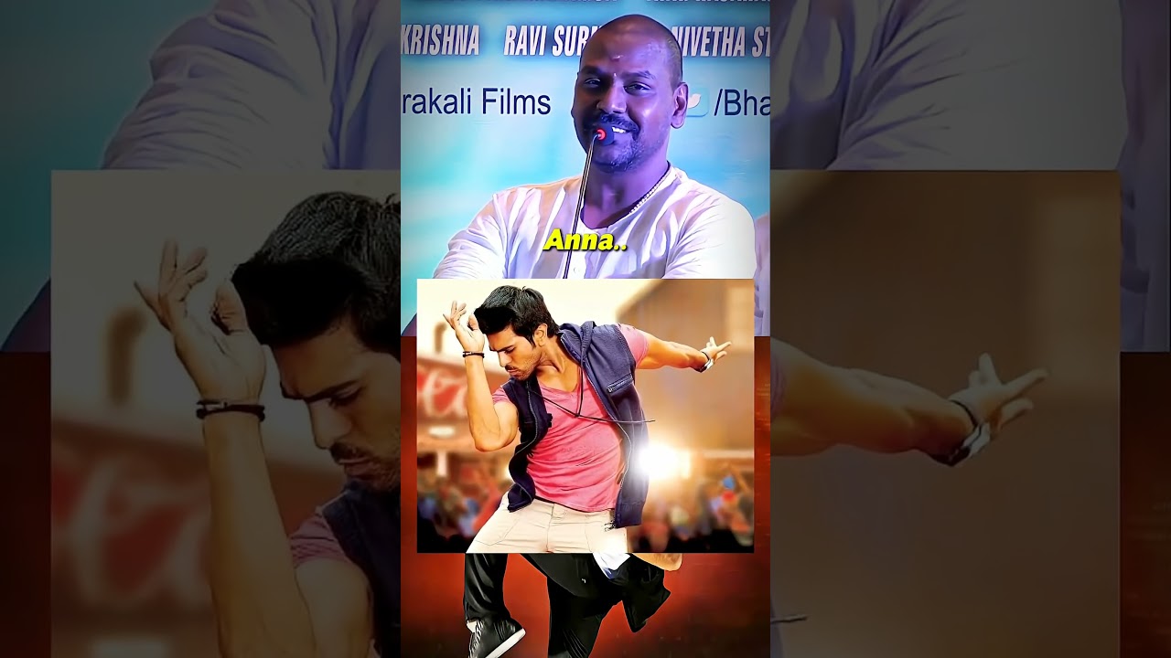Raghava Lawrence about Ram Charan dance❤️😍🎊