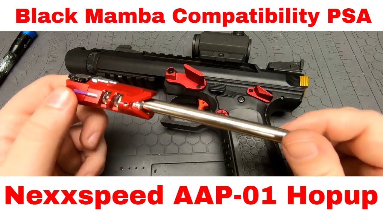 Nexxspeed AAP-01 Hop Up & Black Mamba Compatibility PSA