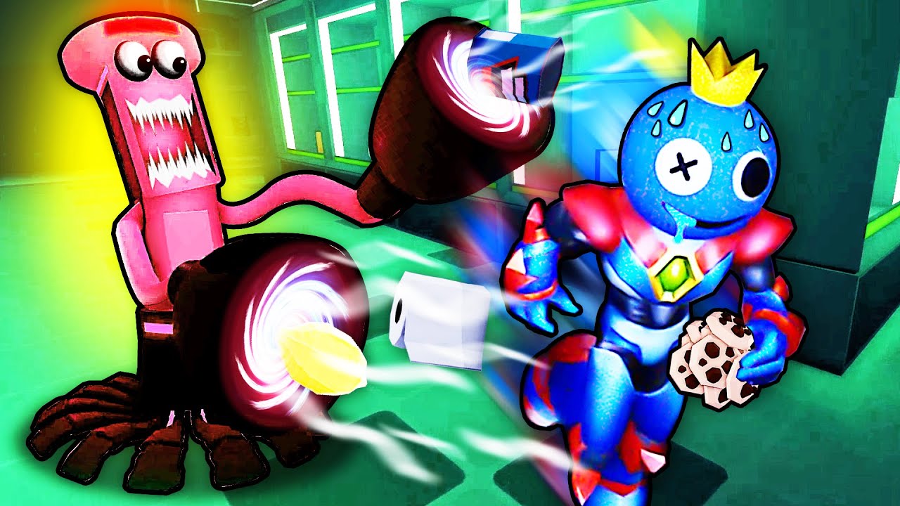 Roblox逃離清潔機器人  彩虹朋友寄生在人類身上跑到超市瘋狂零元購！