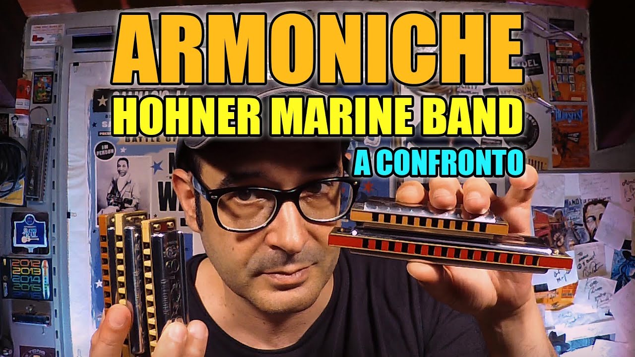 Armoniche Hohner Marine Band a confronto: Classic, Deluxe, Crossover, Thunderbird, 365