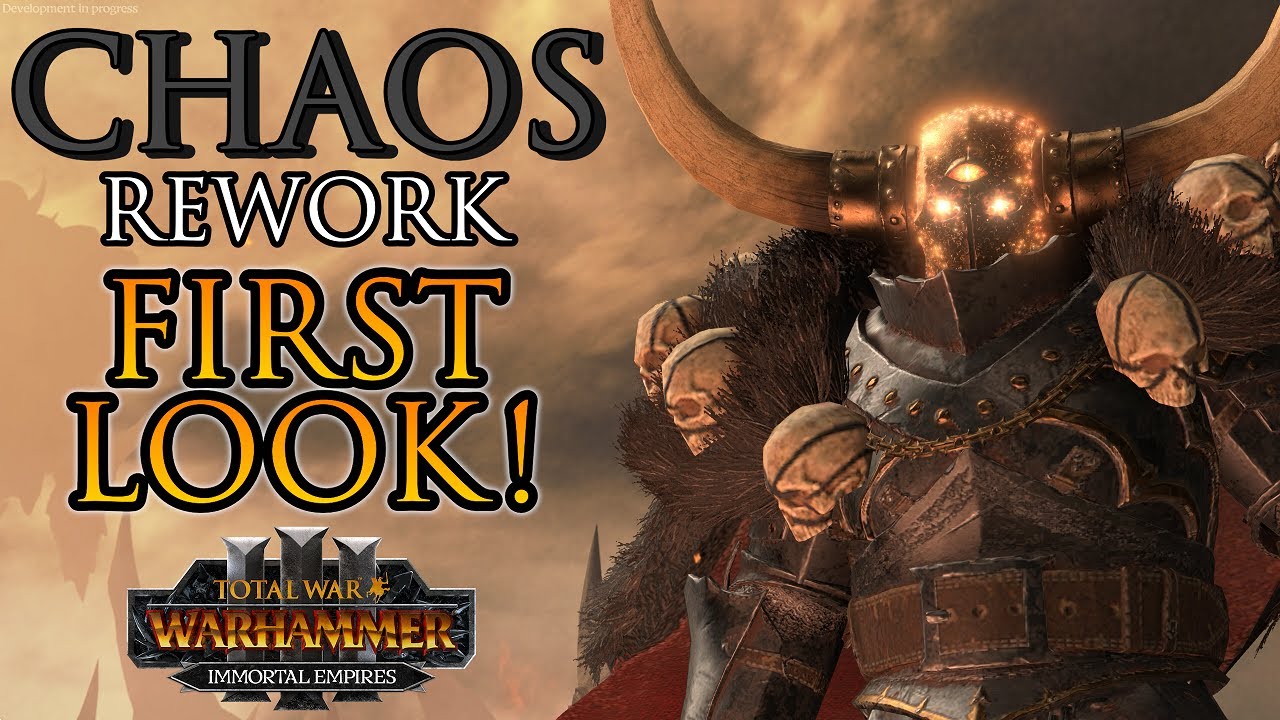 FIRST LOOK Warriors of Chaos REWORK! - Warhammer 3