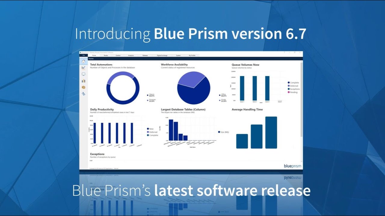 Blue Prism 6.7