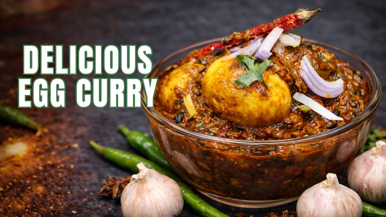 Egg curry recipe restaurant style | Quick and easy at home