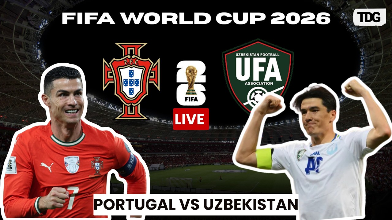Portugal vs Uzbekistan LIVE UPDATES | FIFA World Cup 2026 | Full Match Coverage