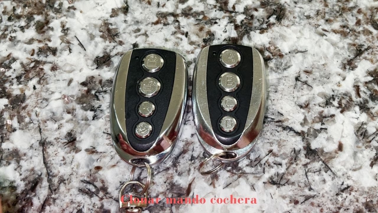 Como copiar el mando de la cochera (Clonar mando a distancia) - LSDR