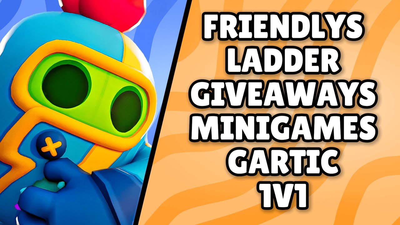 BRAWL STARS STREAM | MINIGAME + FRIENDLY BATTLE + GIVEAWAYS + LADDER