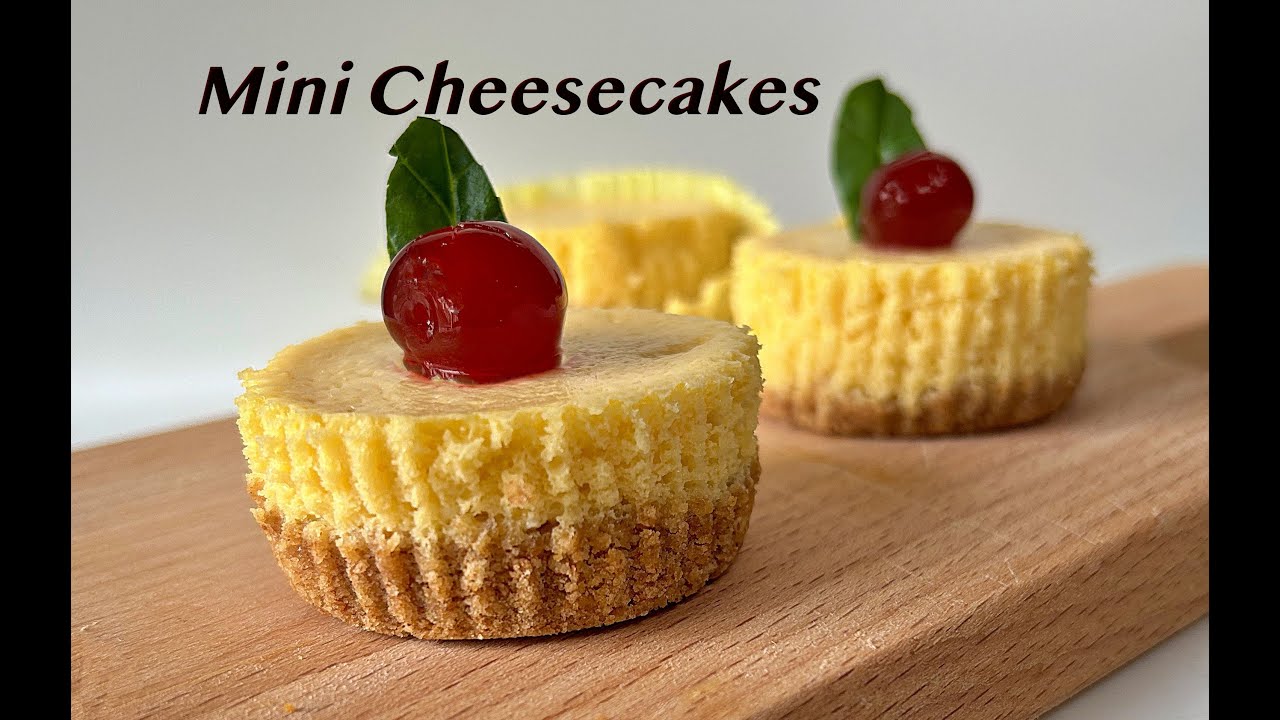 EASY and DELICIOUS Mini Cheesecakes | Valentines Recipe