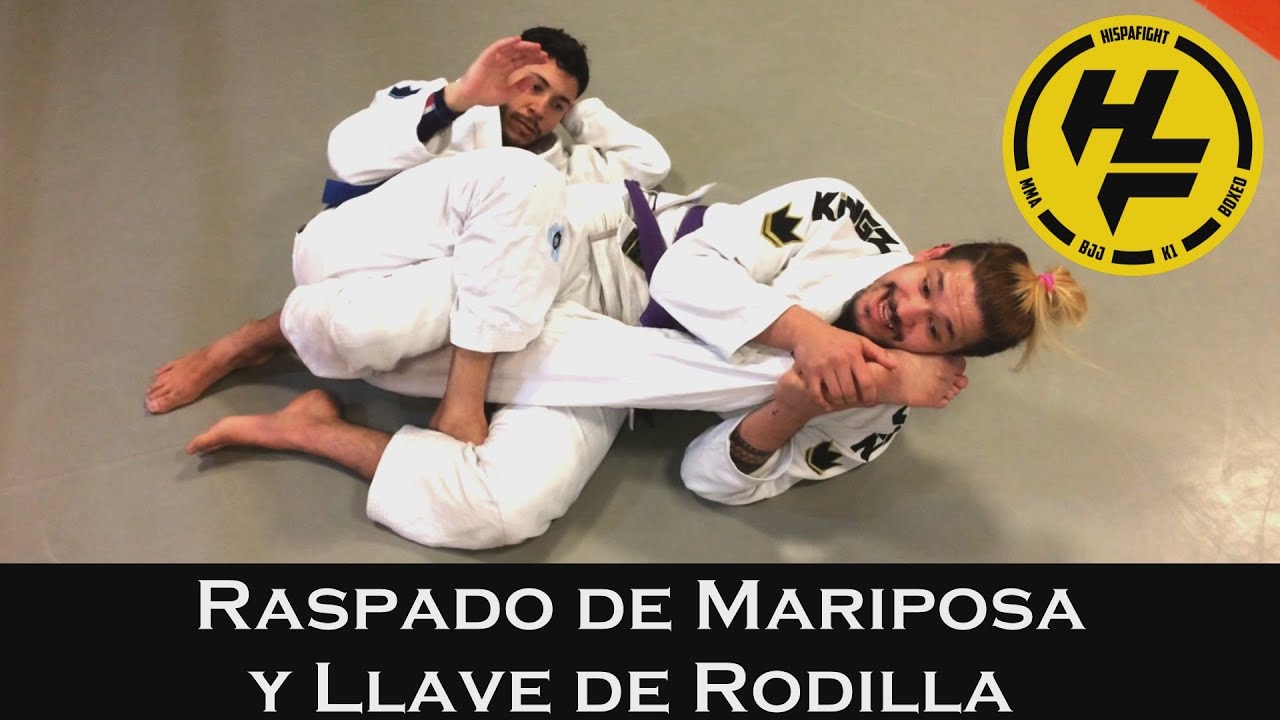 BJJ 🥋 | Raspado de MARIPOSA y Llave de RODILLA 🦋🦵