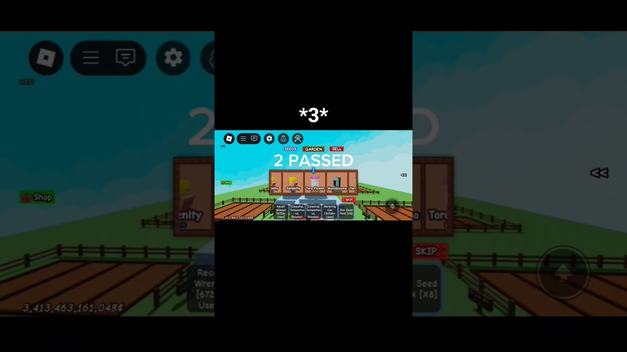 Opening 35 seed packs #roblox #growagarden