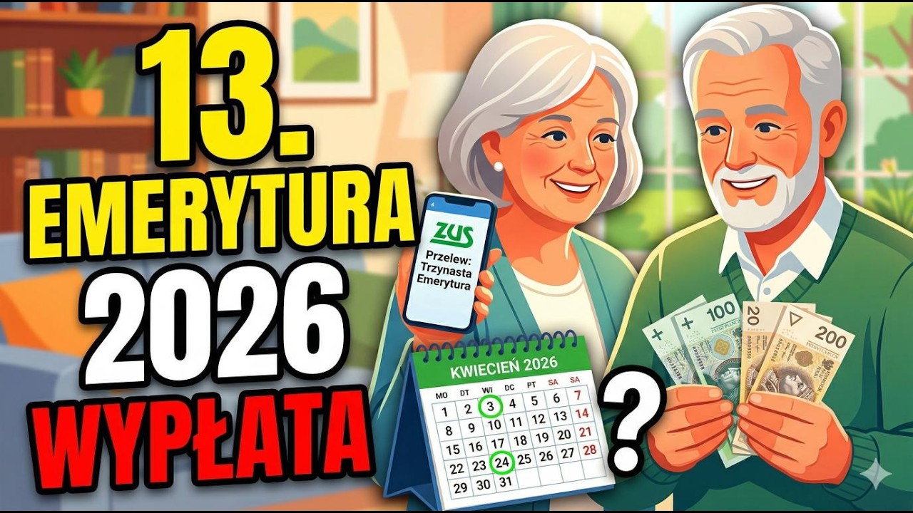 Trzynasta emerytura 2026. Wszystko, co musisz wiedzieć. Kwoty netto / brutto, harmonogram wypłat.