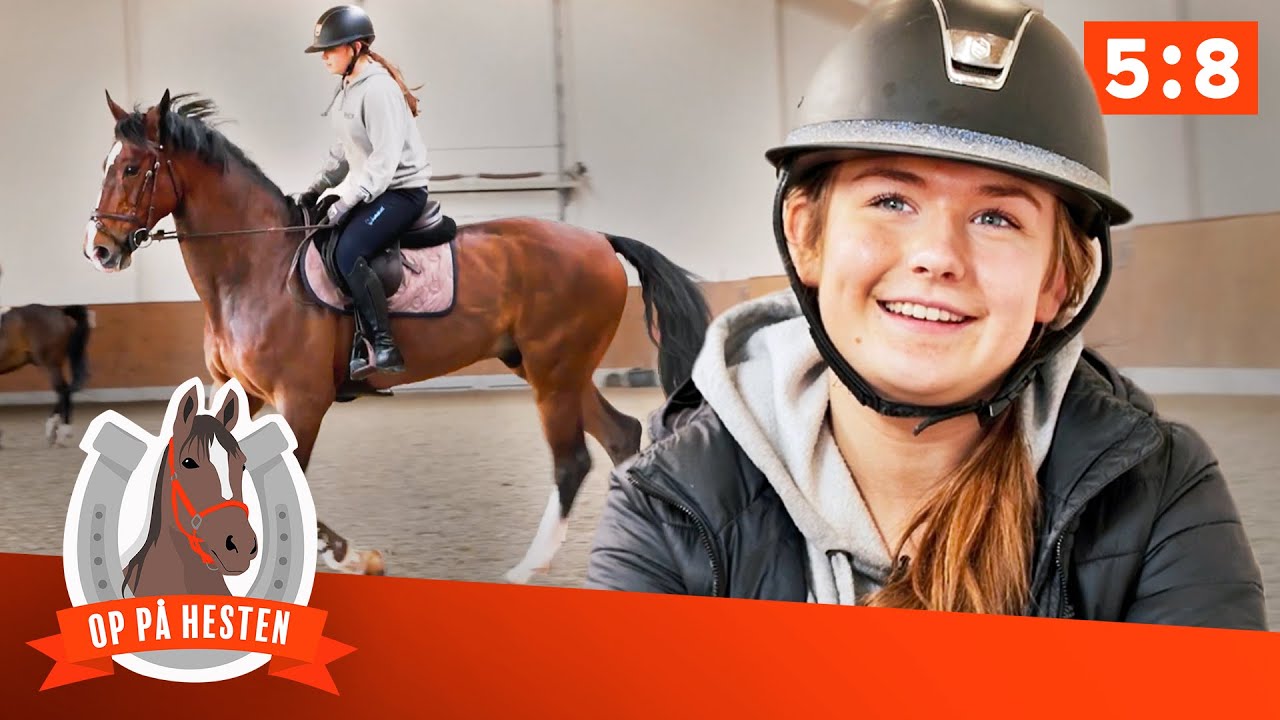 Carla går i skole med sin hest – Op på hesten (5:8)