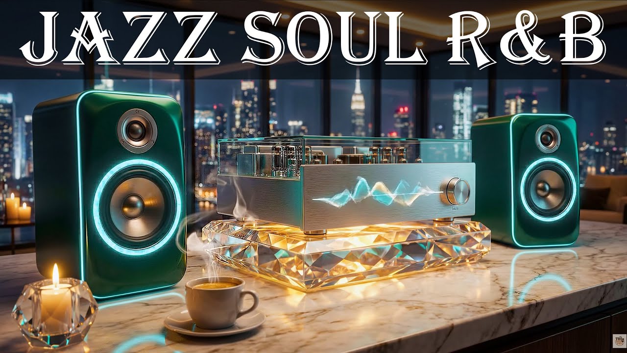 Chill Night Smooth Jazz & Soulful RnB Instrumental for Deep Relaxation and Inner Peace