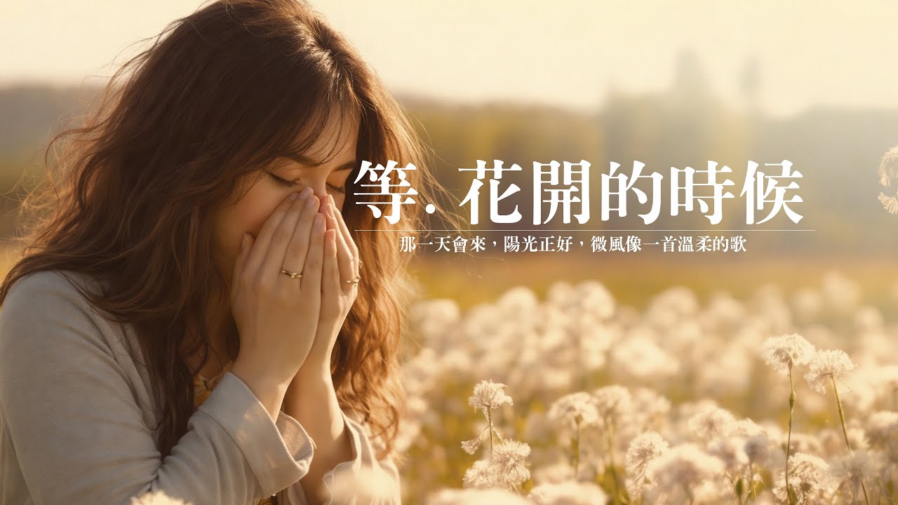 【等.花開的時候】Original music 華語原創流行音樂｜♫ 等．花開的時候，相信遲到不等於錯過。那些還沒來的美好，正在悄悄為我準備輪廓