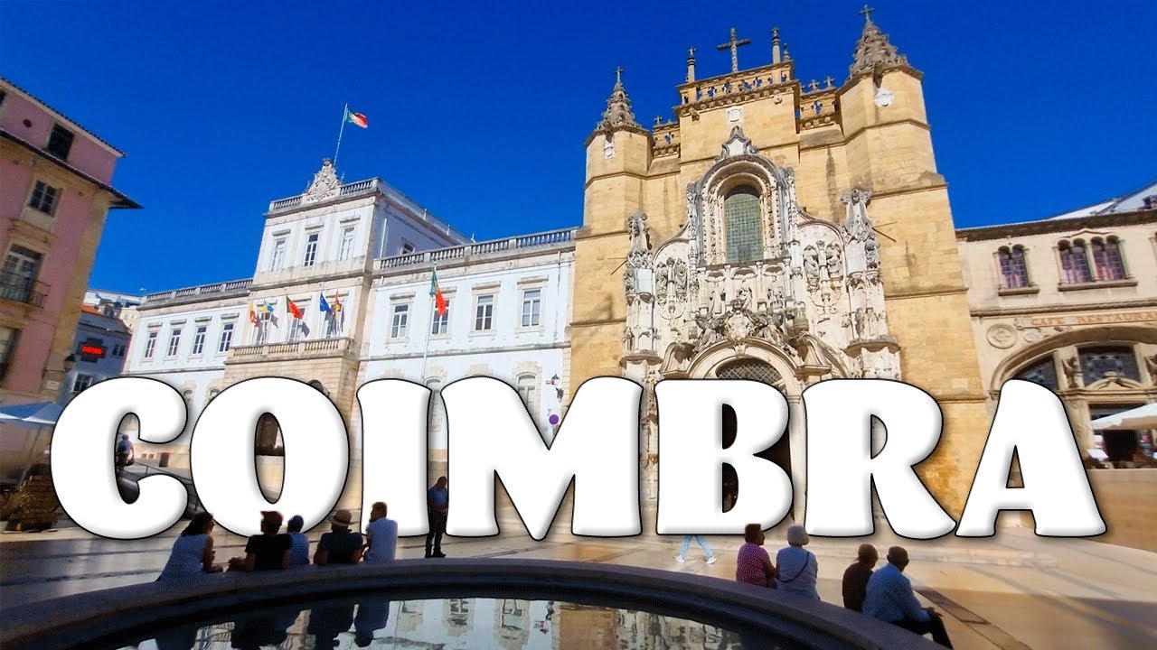 COIMBRA | Um passeio pela cidade dos universitários | Walking Tour | 4K