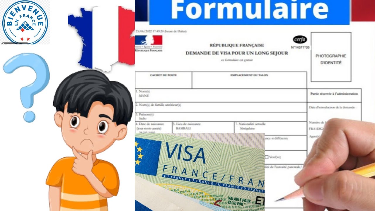 guide complet pour remplir son formulaire de demande de visa long séjour ( France-Visa).