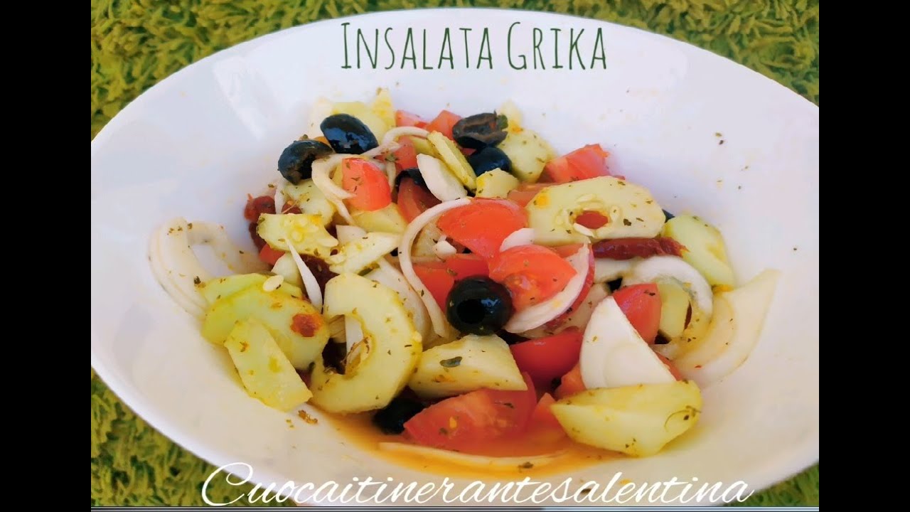 Insalata grika di Alessandra Cuoca Itinerante salentina