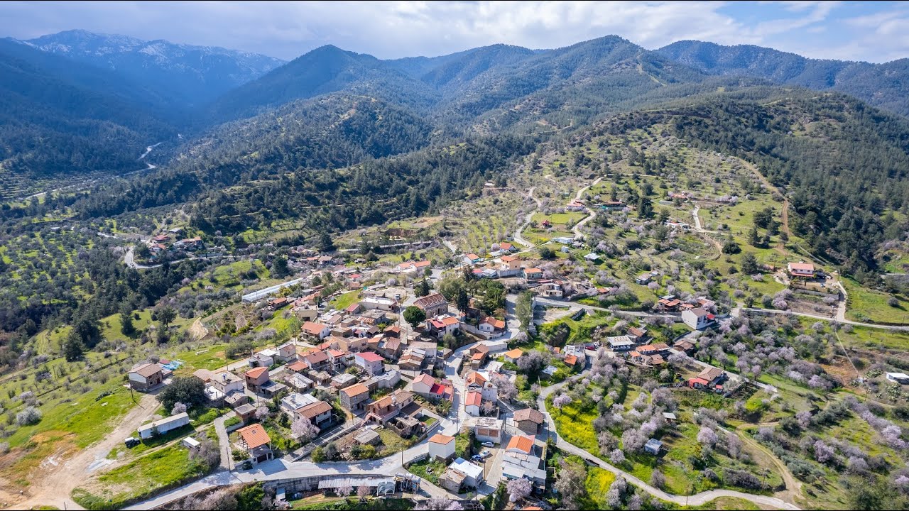Cyprus Landscapes Video No 308 Agios Georgios Kafkalou