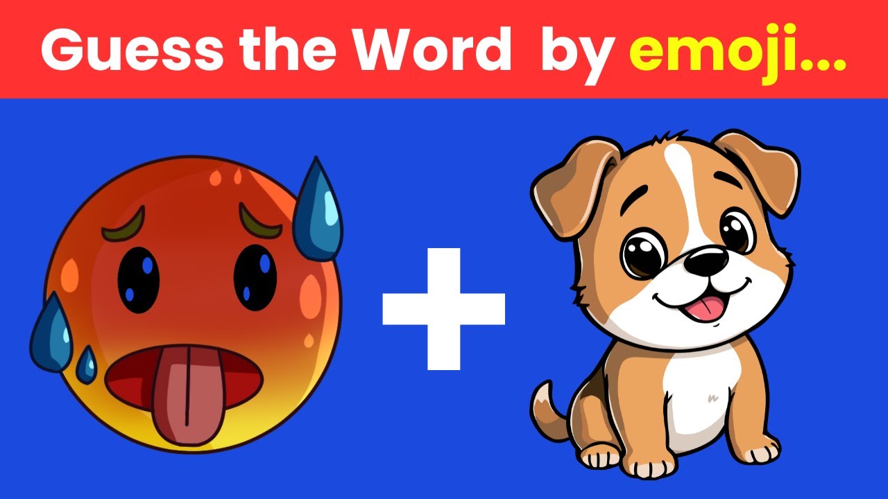 Guess the Word by Emoji 🤔🔥 | Fun Emoji Quiz for Kids & Adults | Baali Cartoons