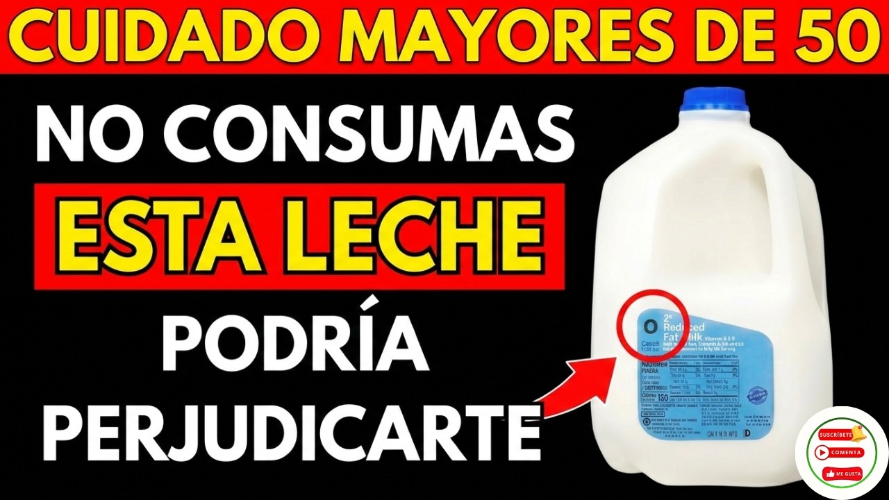 MAYOR DE 50: 4 leches que perjudican tu salud y 4 que s&iacute; te benefician (seg&uacute;n expertos)